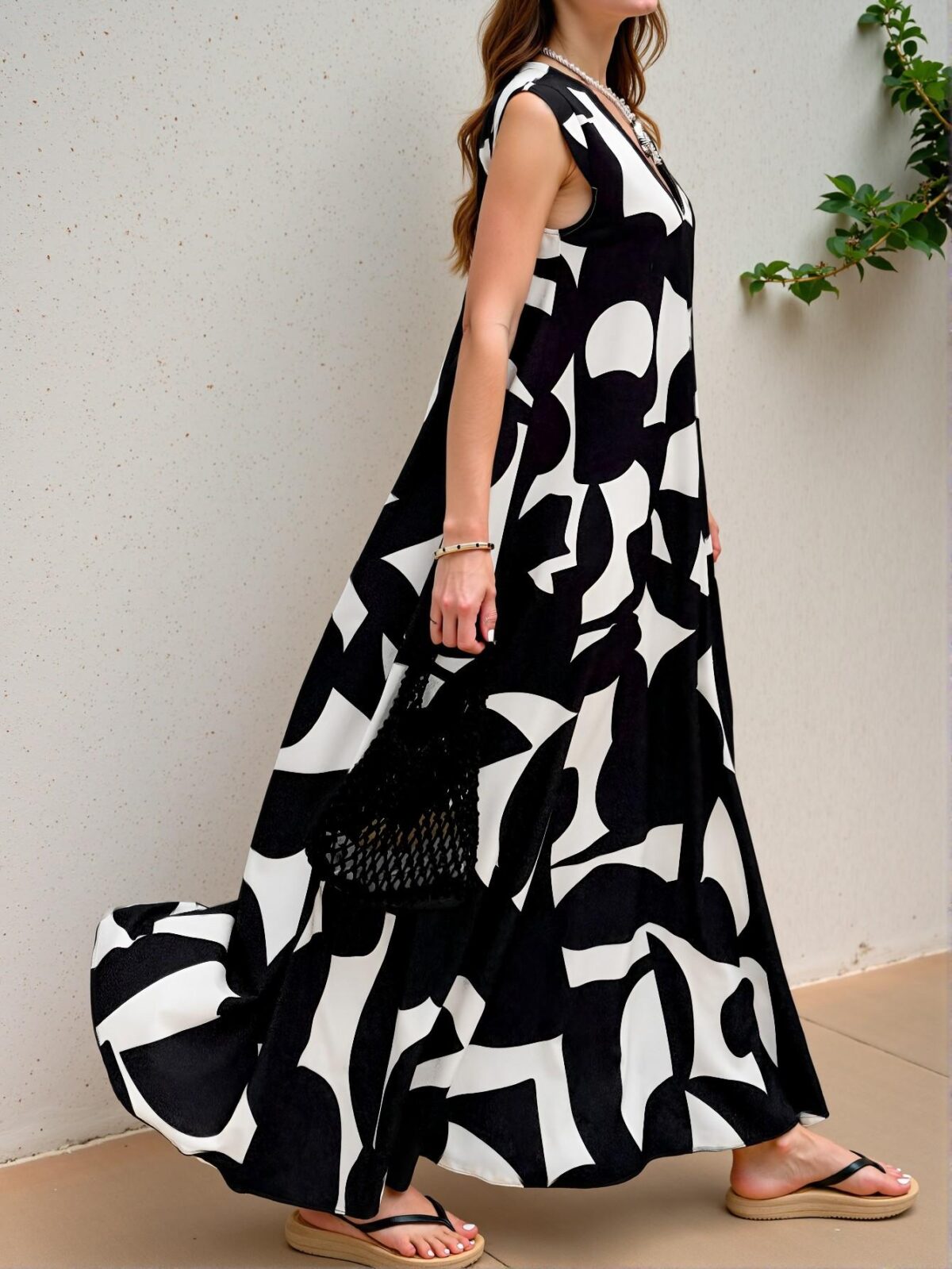 Elegant Multicolor Floral A-Line Midi Dress with V-Neck and Cap Sleeves for Spring and Summer - Chic, Classy and Trendy Fashion Style to Dress to Impress