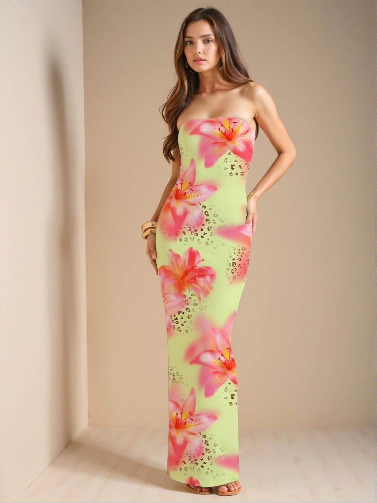 Elegant White Sleeveless Floral Print Bodycon Dress for Spring and Summer: Chic, Classy, and Trendy Fashion Style to Dress to Impress