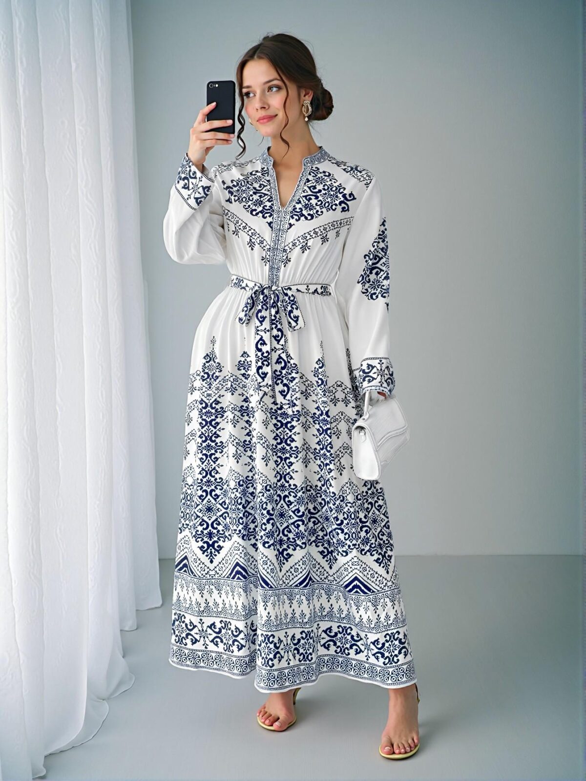 Elegant Multicolor Artistic and Versatile Plus Size Dress for Summer Events, Perfect for Graduation, Holidays, and Outdoor Celebrations "Chic, Classy and Trendy Fashion Style to Dress to Impress" - Image 4