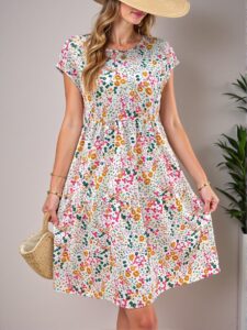 Elegant Multicolor "Chic Boho Midi Dress Perfect for Summer Vacations and Concerts" "Chic, Classy and Trendy Fashion Style to Dress to Impress"