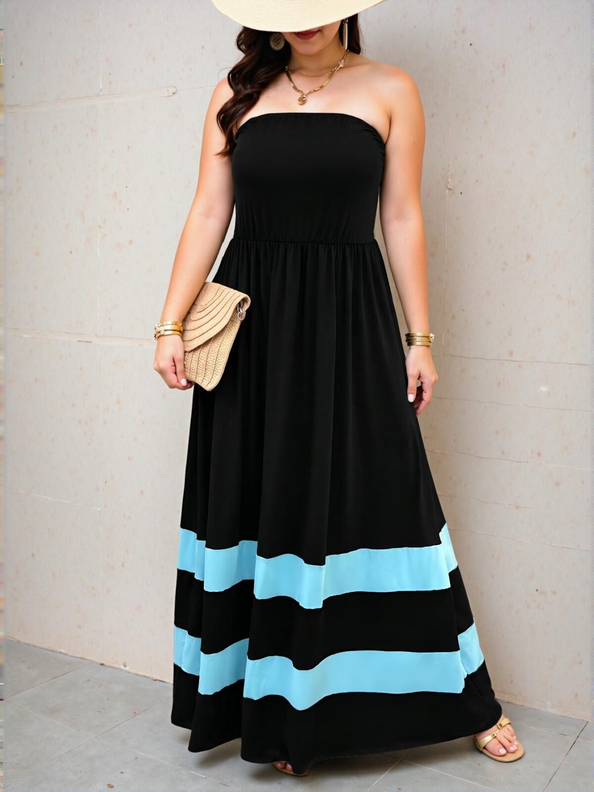 Elegant Black A-Line Casual Everyday Dress with Asymmetrical Details - Chic, Classy and Trendy Fashion Style to Dress to Impress - Image 4
