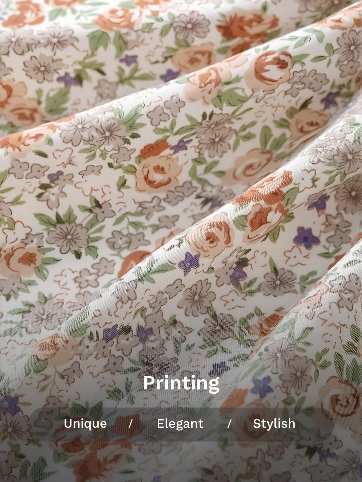 Elegant Multicolor Floral Ruffle Cami Dress with High Waist and Backless Design for Spring and Summer - Chic, Classy and Trendy Fashion Style to Dress to Impress - Image 3