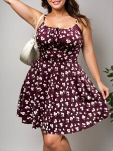 Elegant Burgundy Backless Ruched Knit Bodycon Dress with Spaghetti Straps, Perfect for Beach and Holiday Outfits, Chic, Classy and Trendy Fashion Style to Dress to Impress