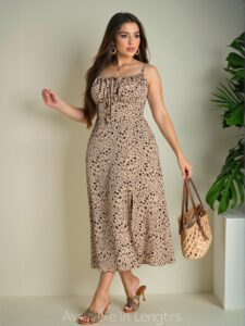 Elegant Khaki Casual Floral Slit Cami Dress with Ruched Bust and Split Thigh for Spring and Summer: Chic, Classy and Trendy Fashion Style to Dress to Impress.