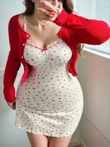 Elegant Multicolor Charming Floral Camisole with Long Sleeve Knit Cardigan for Warm Weather Outings - Chic, Classy, and Trendy Fashion Style to Dress to Impress