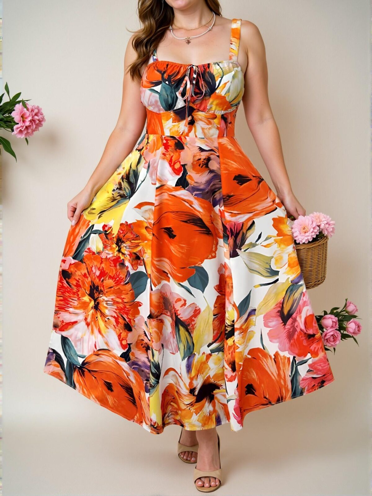 Elegant Multicolor Charming Boho Maxi Dress for Effortless Spring and Summer Style - Chic, Classy and Trendy Fashion Style to Dress to Impress - Image 5