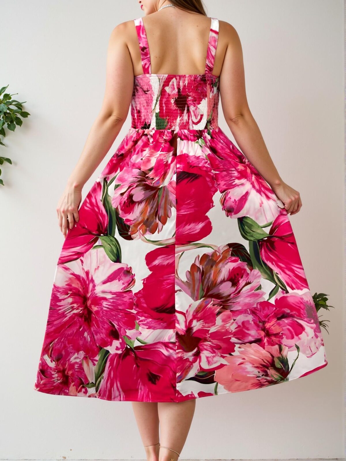 Elegant Multicolor Flowy Maxi Dress for Spring and Summer - Chic, Classy and Trendy Fashion Style to Dress to Impress - Image 2